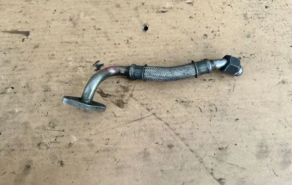 Audi A4 S4 B7 8E 8H Turbo turbocharger oiling pipe/hose 028145736AH