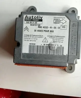 Citroen Xsara Picasso Airbag control unit/module 9646757180