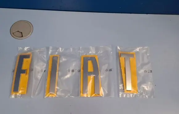 Fiat Scudo Manufacturer badge logo/emblem 9848020480
