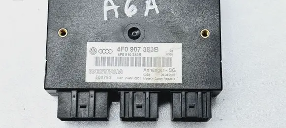 Audi A6 Allroad C6 Tow bar trailer control unit/module 4F0907383B 4F0910383B