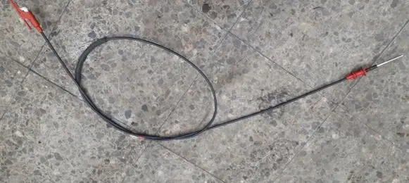 Volvo XC90 Fuel cap flap release cable 