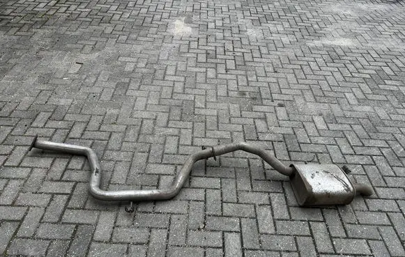 Ford Mondeo MK IV Muffler/silencer E24032321 105404