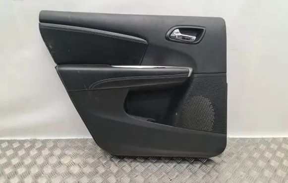 Rear door card panel trim