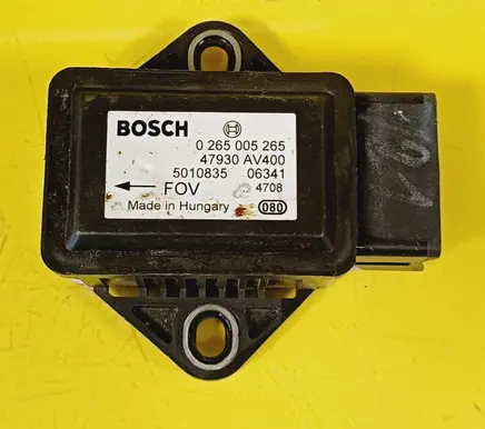 Nissan Note (E11) ESP acceleration yaw rate sensor 47930AV400 0265005265