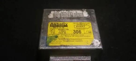 Peugeot 306 Airbag control unit/module 9633621180 550578100