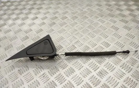 Rear door exterior handle