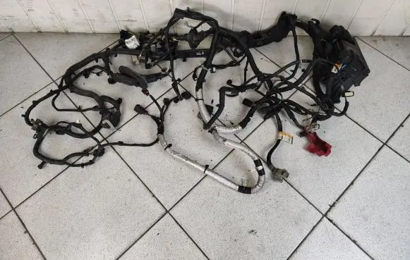 Engine installation wiring loom