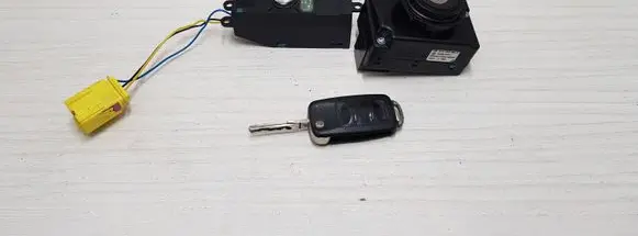 Volkswagen Touareg I Ignition lock 3D0905865E 7L6919211