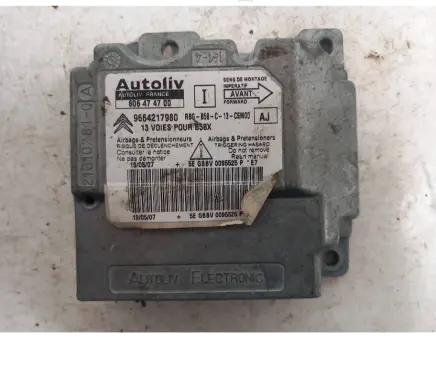 Citroen C4 Grand Picasso Airbag control unit/module 9664217980 606474700