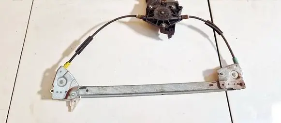 Sliding door window regulator with motor