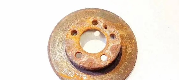 Skoda Fabia Mk2 (5J) Rear brake disc neventiliuojamas