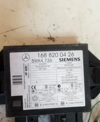 Mercedes-Benz A W168 Immobilizer control unit/module 1688200426 5WK4736