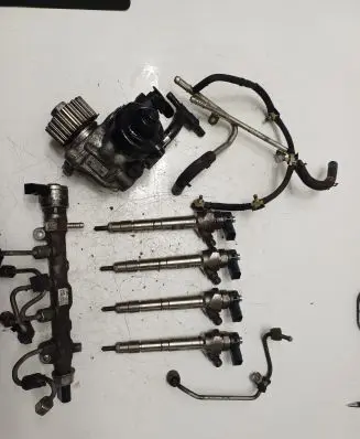 Audi A6 S6 C7 4G Fuel injection system set 04L130755E 04L089G 0445110469