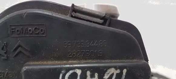 Peugeot 3008 I Throttle valve 9673534480