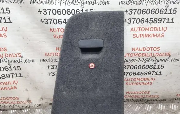 Volkswagen Touareg I Trunk/boot trim cover 7L6867037