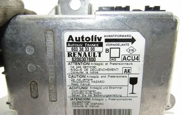 Renault Megane II Airbag control unit/module 603383300
