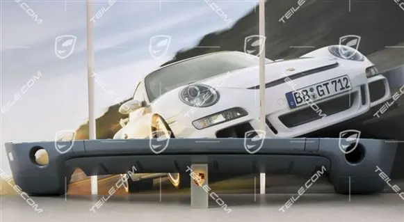 Porsche Cayenne (9PA) Front bumper splitter molding 95504480073