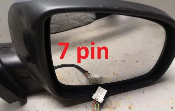 Nissan Note (E11) Front door electric wing mirror 0205021 12493150 12493090
