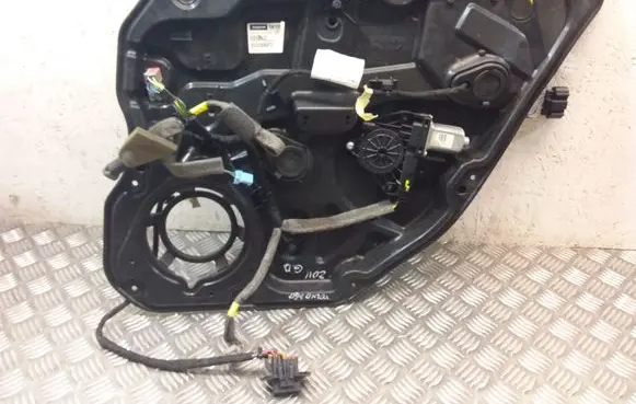 Volvo S60 Rear door window regulator with motor 966265101 30784313