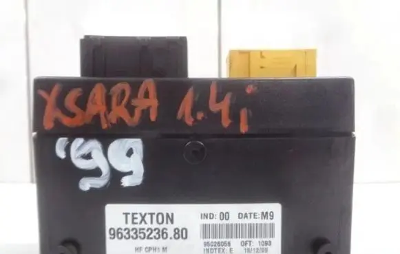 Citroen Xsara Other control units/modules