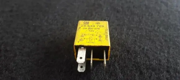 Opel Zafira A Other relay 24433728 29200076
