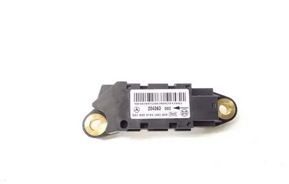 Airbag deployment crash/impact sensor