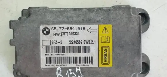 BMW 5 E60 E61 Airbag control unit/module 65776941018 12246589 6941018