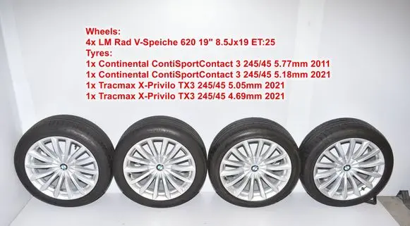 BMW 6 G32 Gran Turismo R19 alloy rim 6861225 36116861225