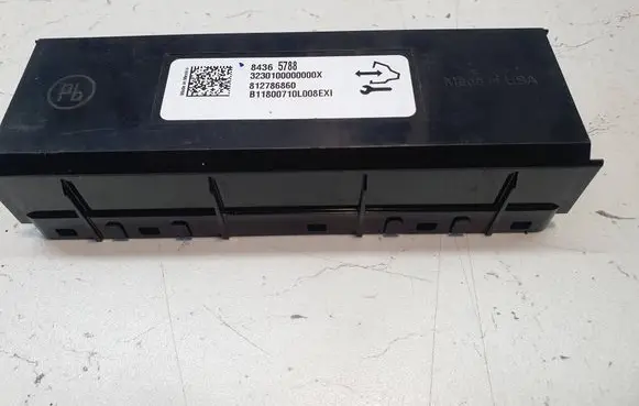 Chevrolet Volt II Other control units/modules 84365788 812786860 3230100000000X
