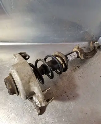 Audi A4 S4 B8 8K Front shock absorber with coil spring 313363 36F43A
