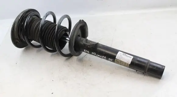 Front shock absorber with coil spring