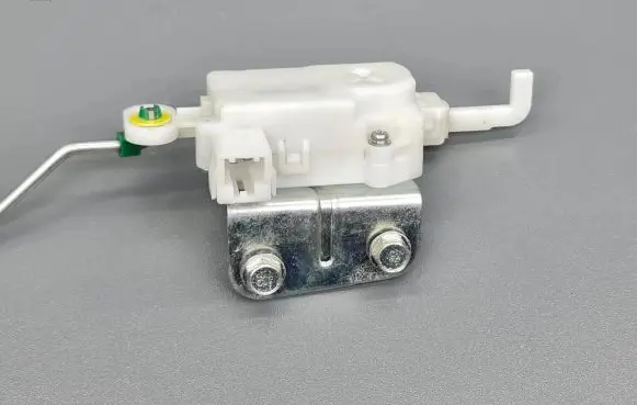 Fuel tank cap lock motor