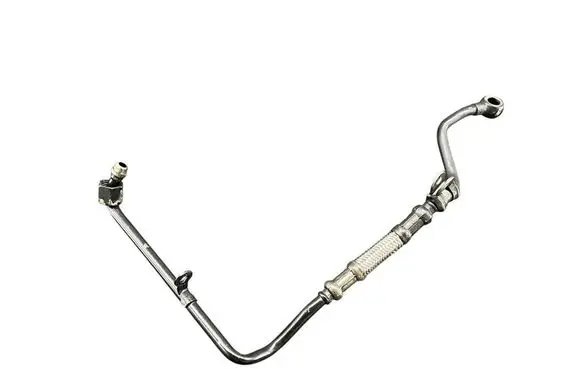 Volkswagen Touareg I Turbo turbocharger oiling pipe/hose 07Z145771E