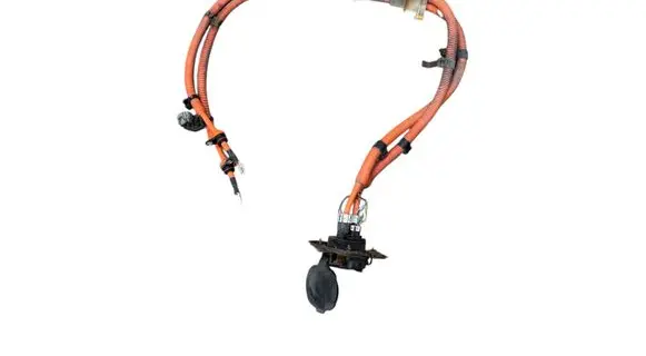 Mitsubishi i-MiEV Electric car charge socket 
