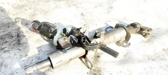 Steering wheel axle