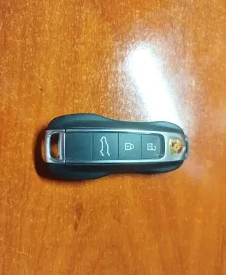 Porsche Cayenne (9Y0 9Y3) Ignition key/card 9Y0595753AF 9Y0595753