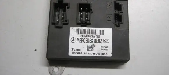 Mercedes-Benz CLS C219 Comfort/convenience module 2195450432