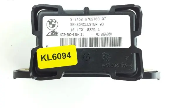 BMW 1 E81 E87 ESP acceleration yaw rate sensor 6762769 34526762769