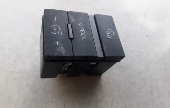 Panel lighting control switch