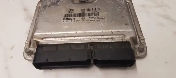 Skoda Fabia Mk1 (6Y) Engine control unit/module 038906012CE 0281010257