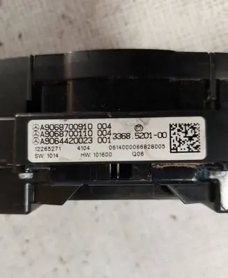 Mercedes-Benz Sprinter W906 Hazard light switch A9068700910