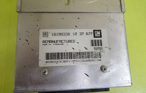 Opel Kadett E Engine control unit/module 16199338