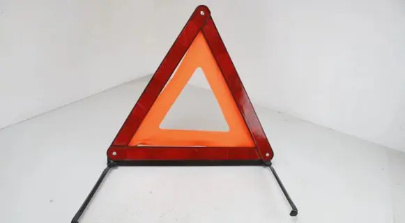 Emergency warning sign