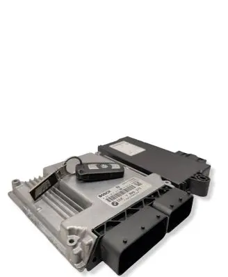 BMW 5 E60 E61 Engine ECU kit and lock set 7806379 0281014287 170109449