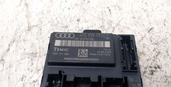 Audi A6 S6 C6 4F Door control unit/module 4F0959793E