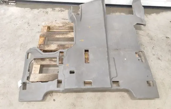 Volkswagen Crafter Front floor carpet liner 7C1863704D