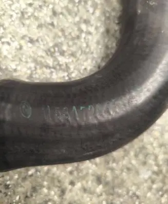 BMW 5 E34 Coolant pipe/hose 11531720678