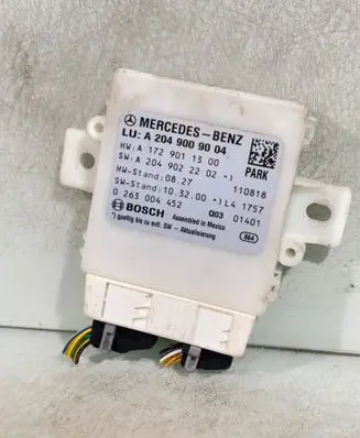 Mercedes-Benz C W204 Parking PDC control unit/module a1729011300 a2049022202 0263004452