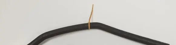 Smart ForTwo I Engine coolant pipe/hose 0003424