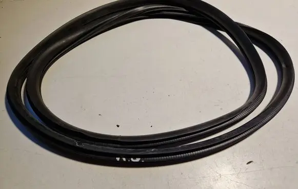 Rubber seal rear door